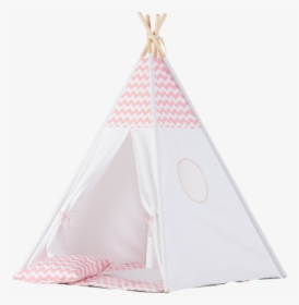 Wigiwama Pink Chevron Teepee Set - Tent, HD Png Download, Transparent PNG