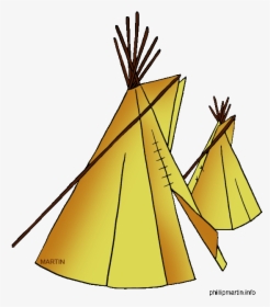 Free Native American Clip Art By Phillip Martin, Far - Native American Teepee Gif, HD Png Download, Transparent PNG