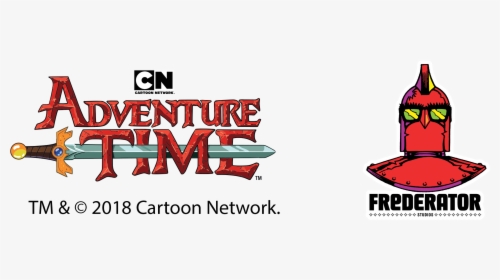 Adventure Time W Legal Line And Frederator Mark Logo - Adventure Time With Finn, HD Png Download, Transparent PNG