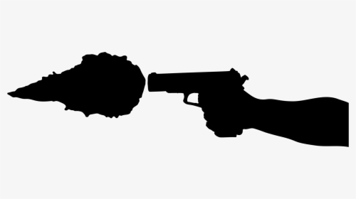 Photography - Gunshot Silhouette, HD Png Download, Transparent PNG
