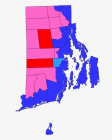 2016 Rhode Island Results By Town - Rhode Island, HD Png Download, Transparent PNG