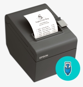 Thermal Receipt Printer With A Cash Register, HD Png Download, Transparent PNG