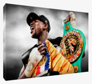 Undefeated Champ Floyd Money Mayweather Canvas Art, HD Png Download, Transparent PNG