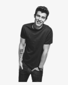 Shawn Mendes Png - Shawn Mendes Black And White, Transparent Png, Transparent PNG