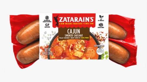 Zatarain's Cajun Smoked Sausage, HD Png Download, Transparent PNG