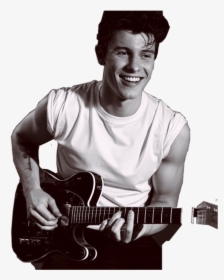 Shawn Mendes Shawnmendes Guittar Eletricguittar Smile - Shawn Mendes, HD Png Download, Transparent PNG