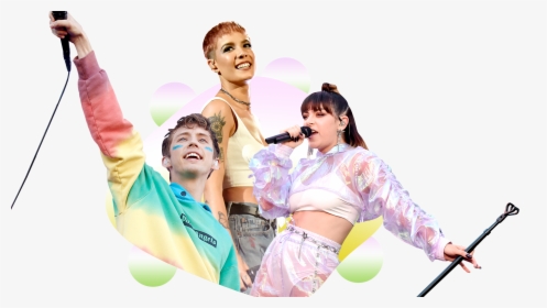 Pop Stars Halsey Charli Xcx And Troye Sivan In Performance - Charli Xcx 1999 Transparent, HD Png Download, Transparent PNG