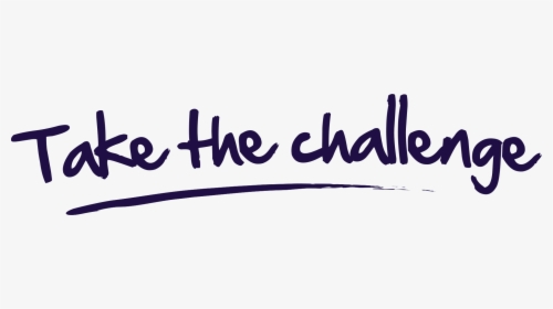 Take The Challenge, HD Png Download, Transparent PNG