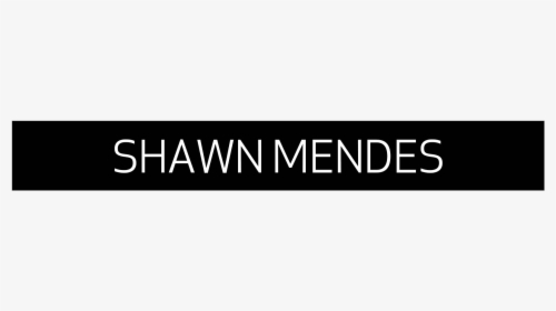 Black Shawn Mendes Logo Png, Transparent Png, Transparent PNG