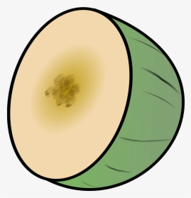 Melon Clip Arts - Honeydew Cartoon, HD Png Download, Transparent PNG