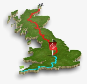 Land’s End To John O’groats Virtual Challenge - Tree, HD Png Download, Transparent PNG