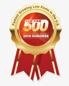2019 Lf500 Honoree Seal High Res - 2019 Law Firm 500, HD Png Download, Transparent PNG
