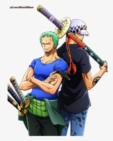 One Piece Law And Zoro, HD Png Download, Transparent PNG