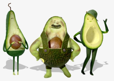 Transparent Avocados Png - Wholly Guacamole Character, Png Download, Transparent PNG