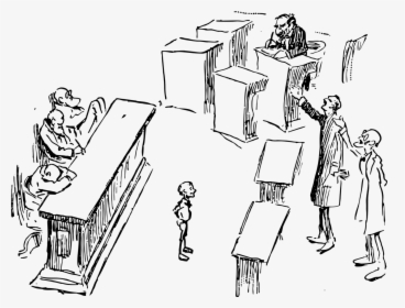 Draw A Jury Trial, HD Png Download, Transparent PNG