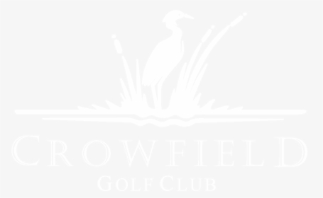 Crowfield Logo White - Crowfield Golf Club Logo, HD Png Download, Transparent PNG