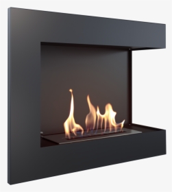 Freestanding Biofireplaces Biofireplaces Are An Excellent - Corner Bioethanol Fireplace, HD Png Download, Transparent PNG