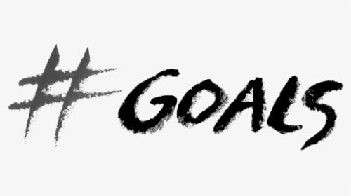 Goals Black And White, HD Png Download, Transparent PNG