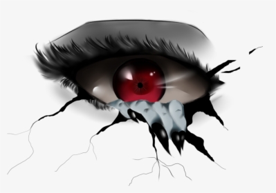 Eye Demon Drawing Devil - Demon Eyes Transparent Background, HD Png Download, Transparent PNG