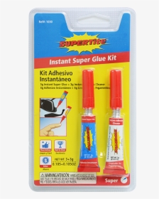 68186 - Supertite Glue Kit Instant Glue 3g Adhesive Cleaner, HD Png Download, Transparent PNG