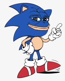 Pepe The Hedgehog , Png Download - 90s Sonic The Hedgehog, Transparent Png, Transparent PNG