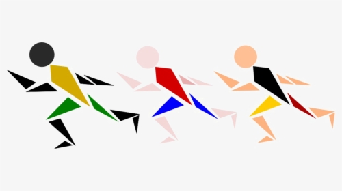 Olympics Transparent Background Png - Running Olympics Png, Png Download, Transparent PNG