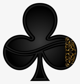 Suit Ace Of Spades Playing Card - King Of Clubs Svg, HD Png Download, Transparent PNG