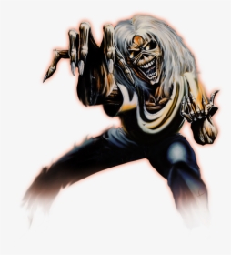 Transparent Iron Maiden Logo Png - Iron Maiden Eddie Number Of The Beast, Png Download, Transparent PNG