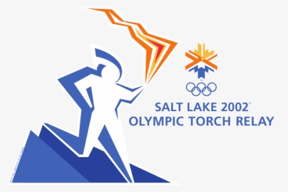 Olympic Torch Png - Olympic Torch Relay Logo, Transparent Png, Transparent PNG