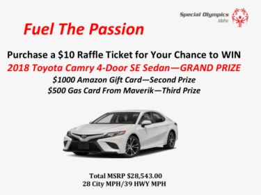 Help Support Special Olympics Idaho By Participating - 2018 Toyota Camry Vs 2018 Honda Accord, HD Png Download, Transparent PNG