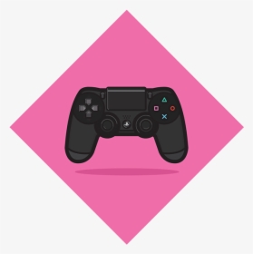 Transparent Controller Icon Png - Controller Png Pink Icon, Png Download, Transparent PNG