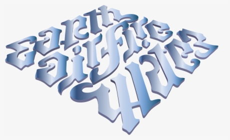 Earth Air Fire Water Ambigram No Background Clip Arts - Portable Network Graphics, HD Png Download, Transparent PNG