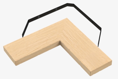 Hand Scraped Hard Maple Floating Shelf - Plywood, HD Png Download, Transparent PNG
