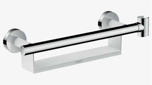 Grab Handle Comfort With Shelf And Shower Holder - Hansgrohe 26328400, HD Png Download, Transparent PNG