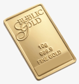10g Pg Gold Bar - Gold Bar 10g Png, Transparent Png, Transparent PNG