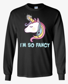 I M So Fancy Unicorn Emoji Ls Shirt,hoodie,sweatshirt - Ric Flair Gucci T Shirt, HD Png Download, Transparent PNG
