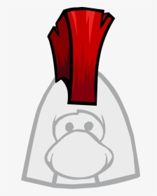 Club Penguin Wiki - Club Penguin Red Hair, HD Png Download, Transparent PNG