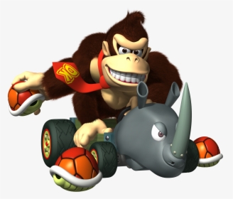 Donkey Kong Mario Kart - Donkey Kong On Ds, HD Png Download, Transparent PNG