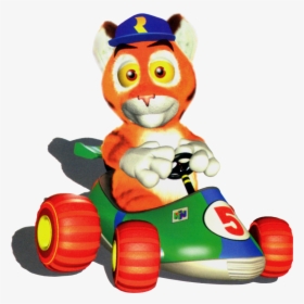 Timbercar - Diddy Kong Racing Tiger, HD Png Download, Transparent PNG