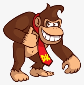Donkey Kong By Ekarasz - Cartoon, HD Png Download, Transparent PNG