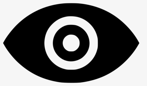 Eye Watch Views Channel Youtube - Logo Black And White Png, Transparent Png, Transparent PNG