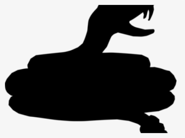 Cobra Clipart Silhouette - Hissing Snake Clipart Silhouette, HD Png Download, Transparent PNG