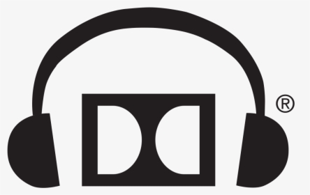 Headphone Logo Png - Dolby Headphone Logo, Transparent Png, Transparent PNG