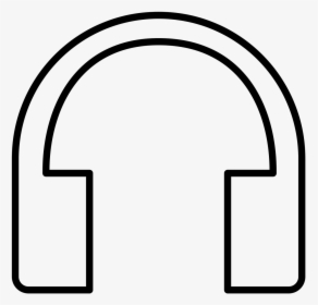 Headphones Icon Line, HD Png Download, Transparent PNG