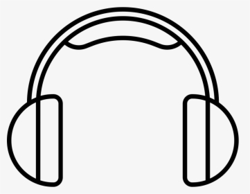 Headphones Drawing Png - Headphones Doodle, Transparent Png, Transparent PNG