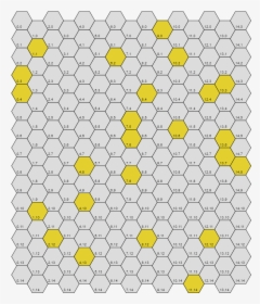 Overall Hex Grid - Circle, HD Png Download, Transparent PNG