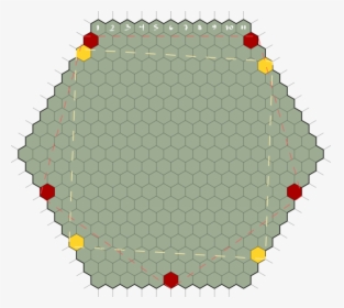 Hex Grid For 4 And 5 Players - 10 Χρονια Εγγυηση Tcl, HD Png Download, Transparent PNG
