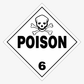 Poison Placard, HD Png Download, Transparent PNG