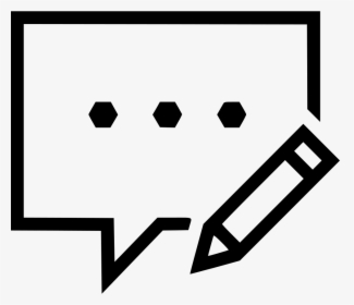 Transparent Pen Writing Png - Document In Edit Icon, Png Download, Transparent PNG