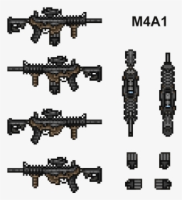 M4 Carbine , Png Download - M4a1 Pixel, Transparent Png, Transparent PNG